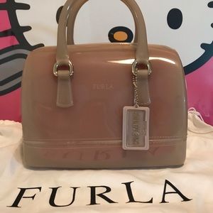 FURLA CANDY BAG WITH ORGANIZER !
